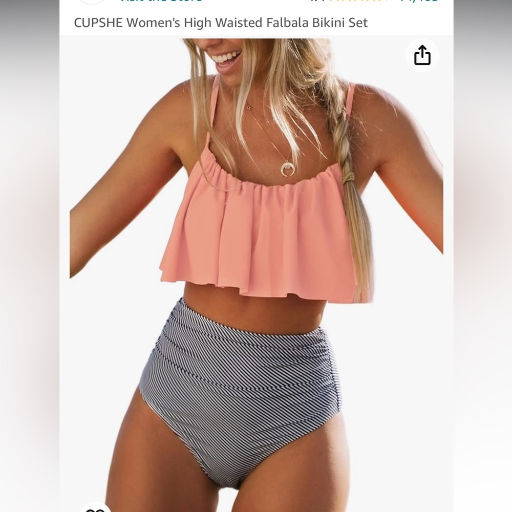 EUC - I don’t think ever worn! Cupshe bikini.